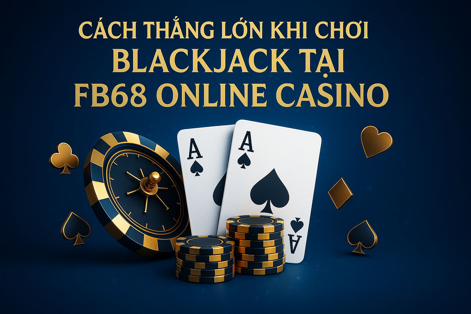 Cách Thắng Lớn Khi Chơi Blackjack Tại FB68 Online Casino